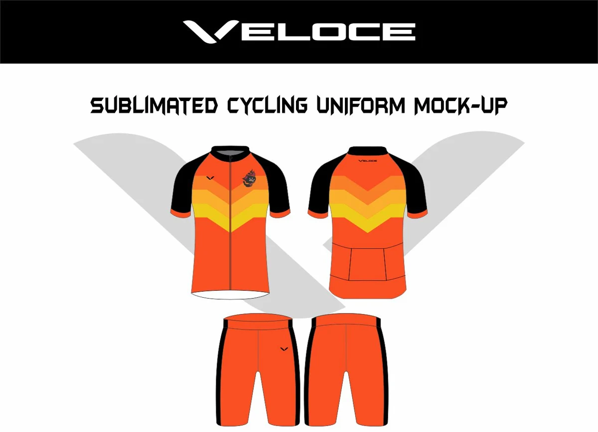 Custom Cycling Jersey — VE-1473 — Veloce catalog image