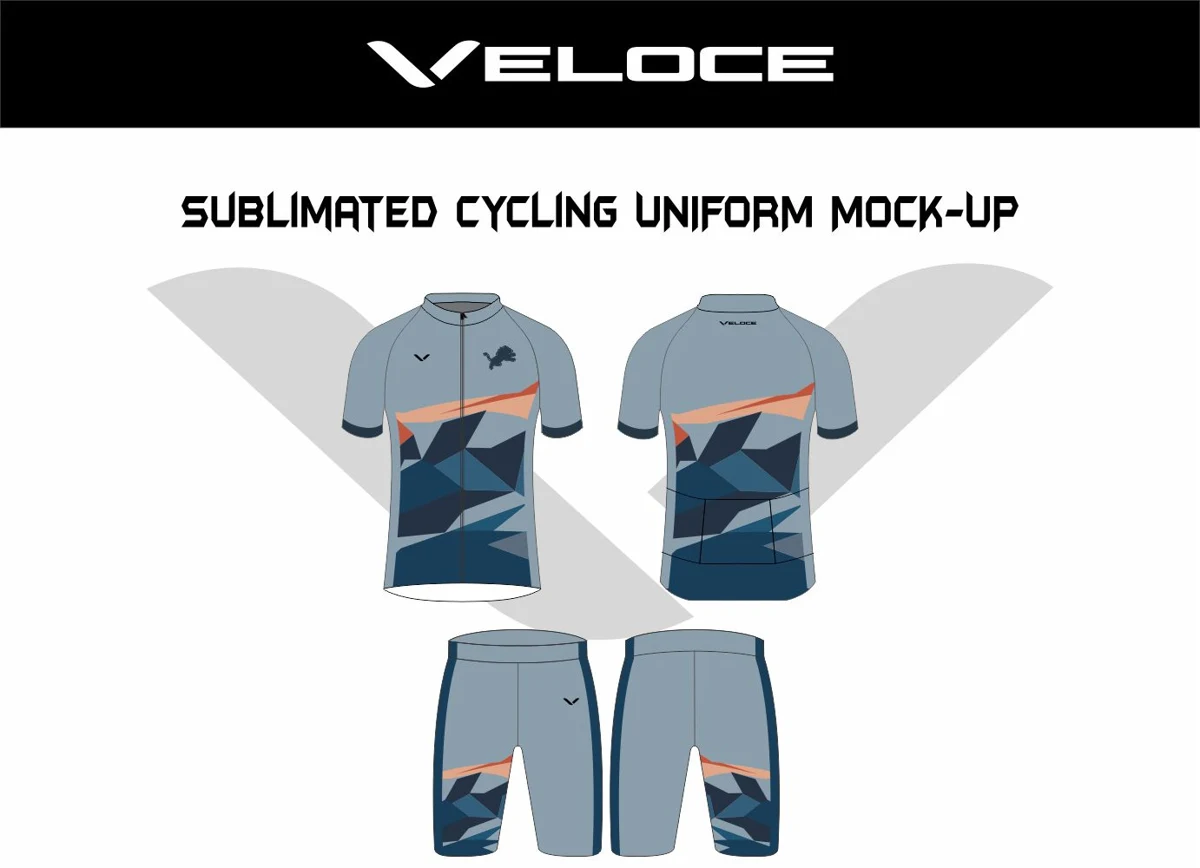 Custom Cycling Jersey — VE-1475 — Veloce catalog image