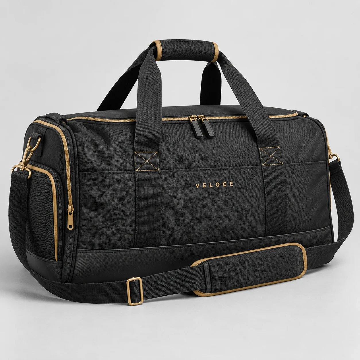 Football Duffel Bag — generated Veloce design concept