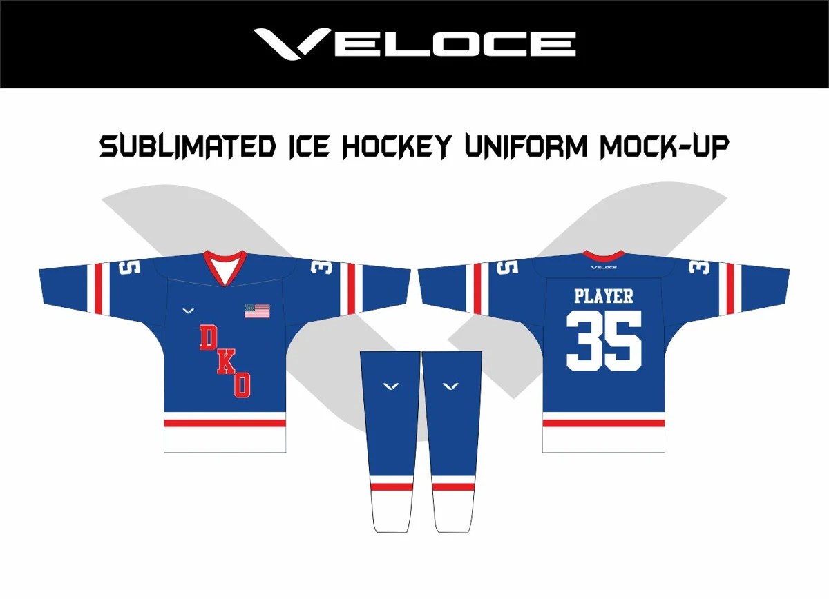 Custom Ice Hockey Jersey — VE-1082 — Veloce catalog image