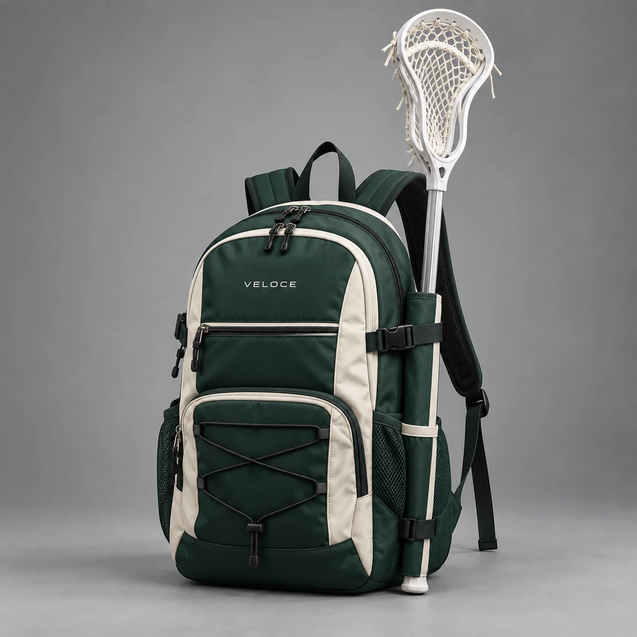 Lacrosse Backpack — generated Veloce design concept