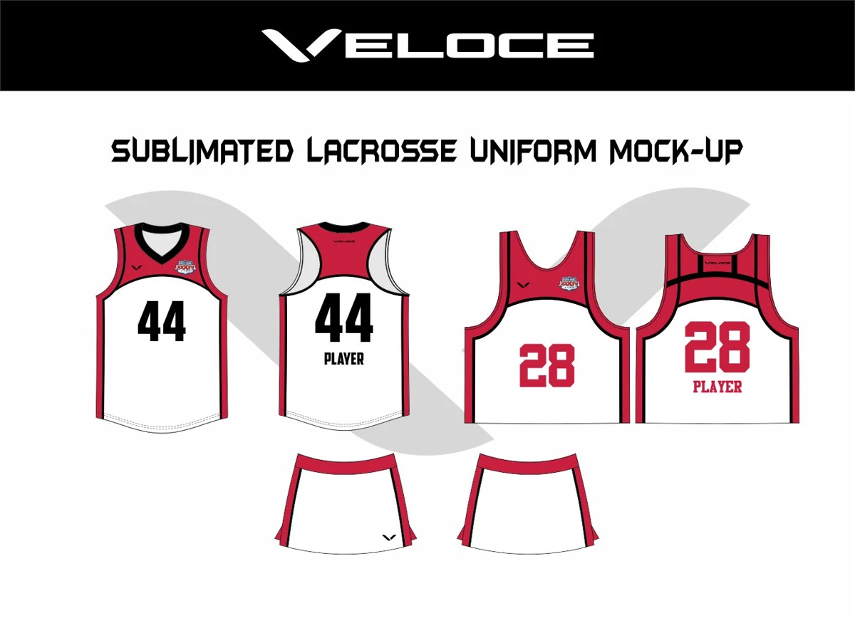Custom Lacrosse Uniform — VE-1564 — Veloce catalog image