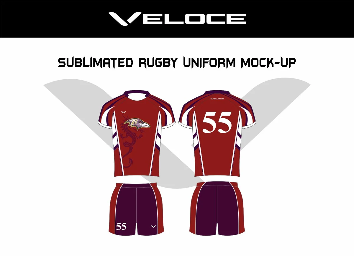 Custom Rugby Uniform — VE-1700 — Veloce catalog image