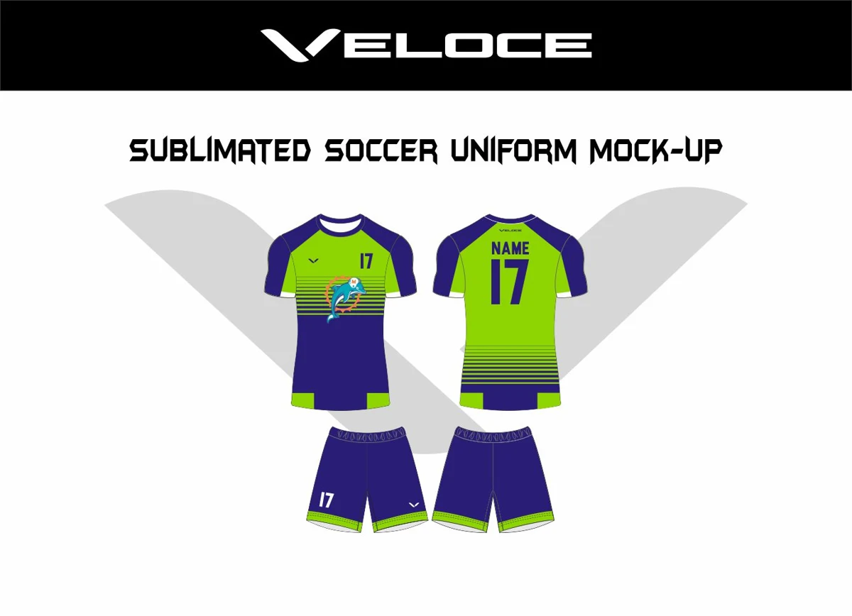 Custom Soccer Uniform — VE-1126 — Veloce catalog image