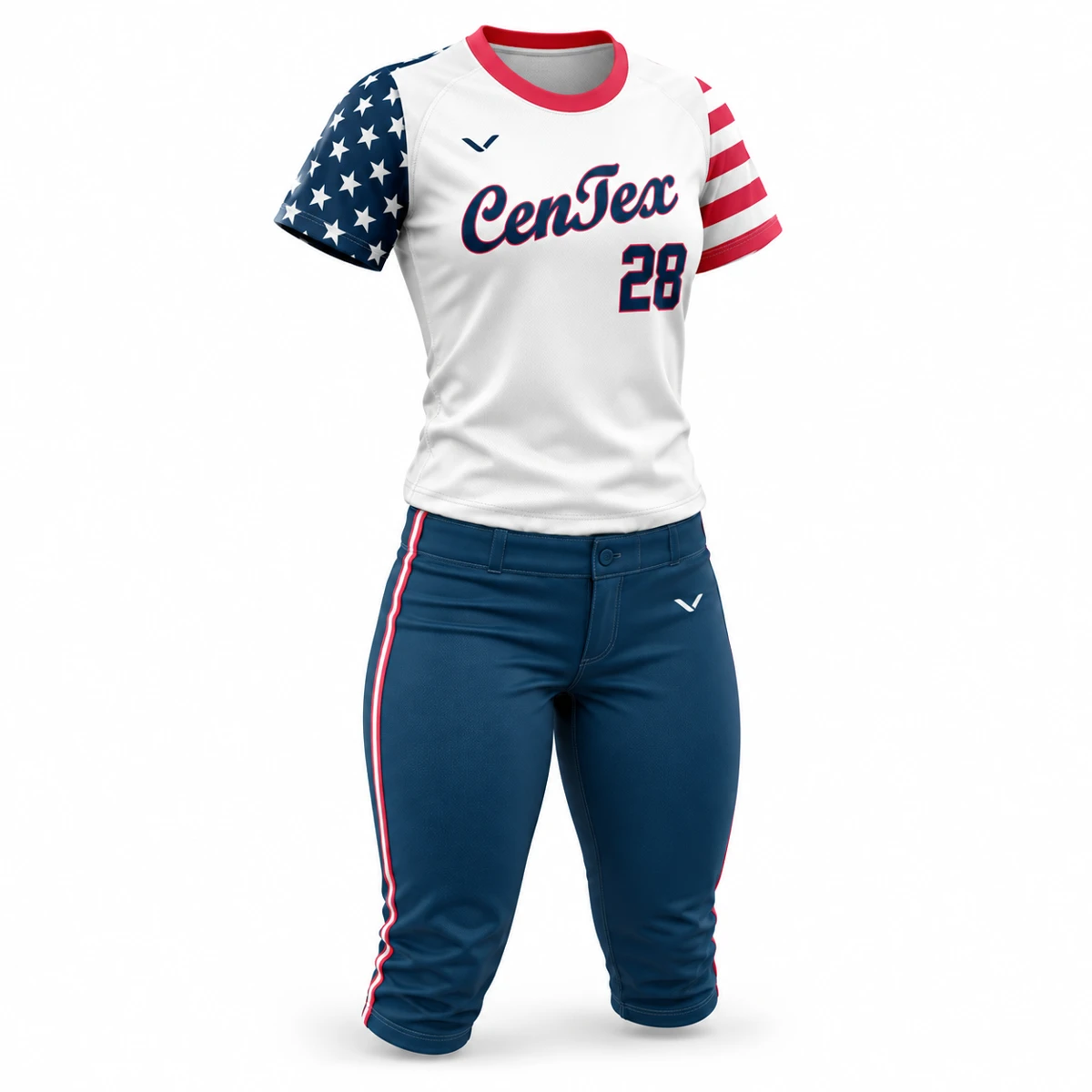 Softball design from the Veloce Apparel collection