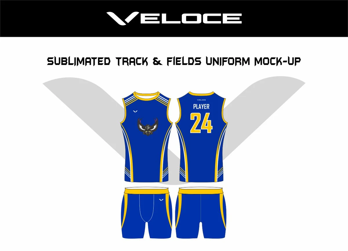 Custom Track Uniform — VE-1605 — Veloce catalog image